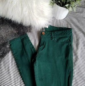 Forest Green Skinny Jean